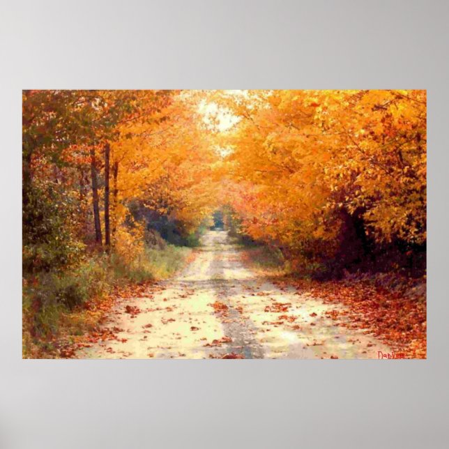 Poster Traveled The Road Less (Devant)