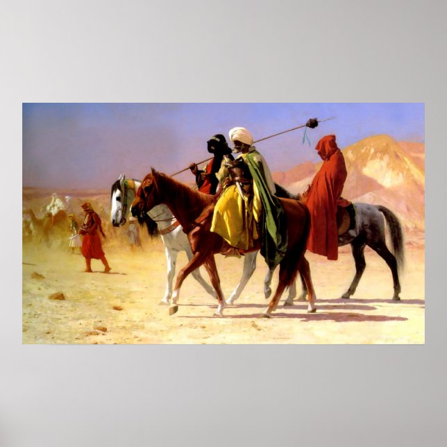 Poster Traverser le désert (Devant)