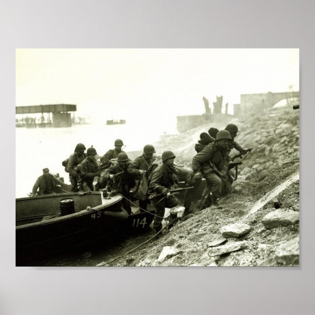 Poster Traverser le Rhin (Devant)