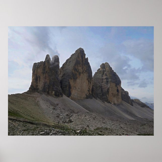 Poster Tre Cime di Lavaredo (Devant)