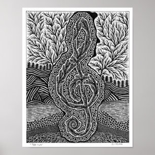 Poster Tree Clef