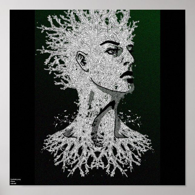 Poster treelady (Devant)