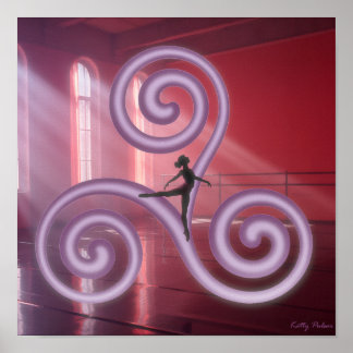 Poster Treize Symboles : L'affiche Triskele