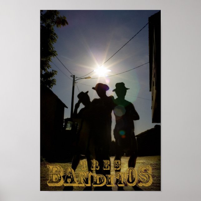 Poster Tres Banditos (Devant)