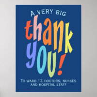 Très grand Merci Appréciation Hôpital Keyworker