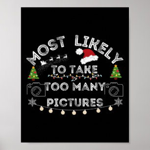 Poster très probablement prendre trop de photos noël