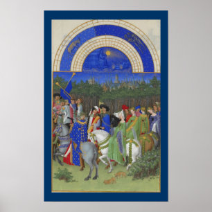 Poster Très Riches Heures - May