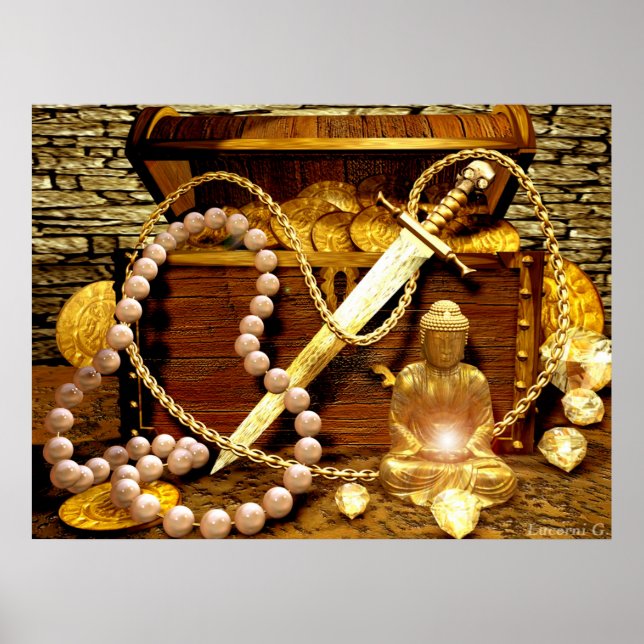 Poster Trésor des pirates (Devant)