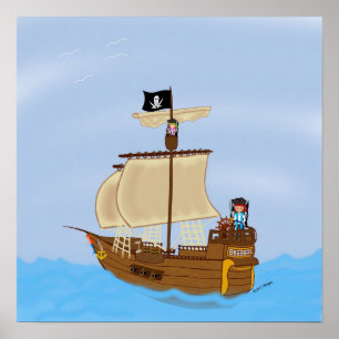 Poster Trésor en pillage dans l'Hinterland