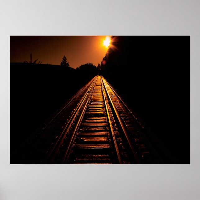 Poster "Trestle Dawn" (28"x20") (Vorne)