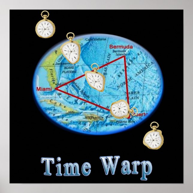 Poster Triangle des Bermudes (Devant)