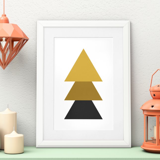 Poster Triangle géométrique (Créateur téléchargé)