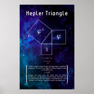Poster Triangle Kepler