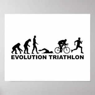 Poster Triathlon de l'évolution