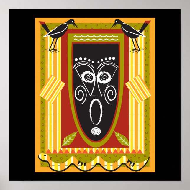 Poster Tribal 2 (Devant)