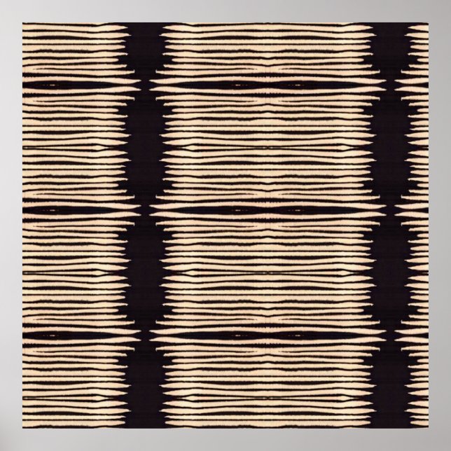 POSTER TRIBAL AFRICAIN (Devant)