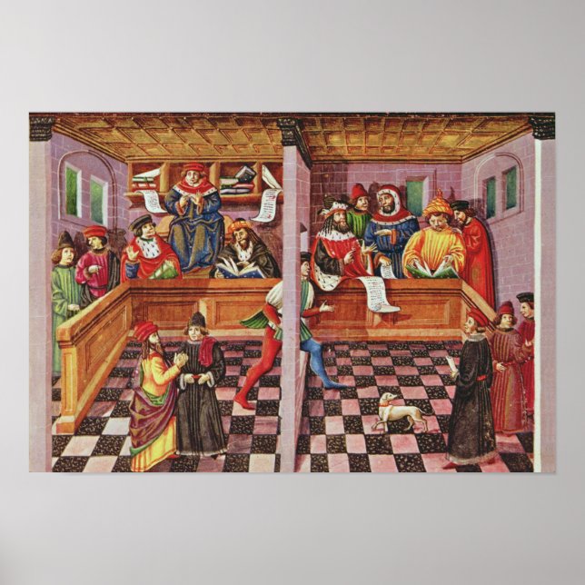 Poster Tribunal des scientifiques (Devant)