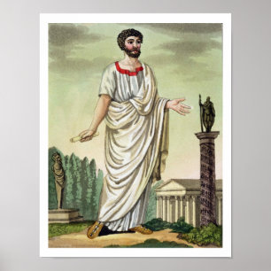 Poster Tribune du Peuple, No 37 de 'Rome antique',
