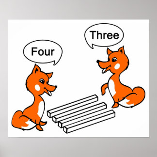 Poster Trick d'illusion optique