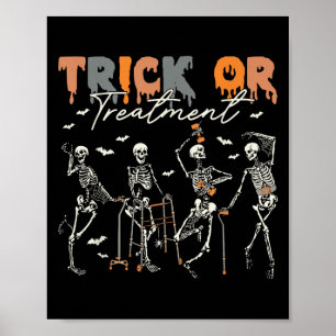 Poster Trick Or Treatment Pt Physiothérapeute H
