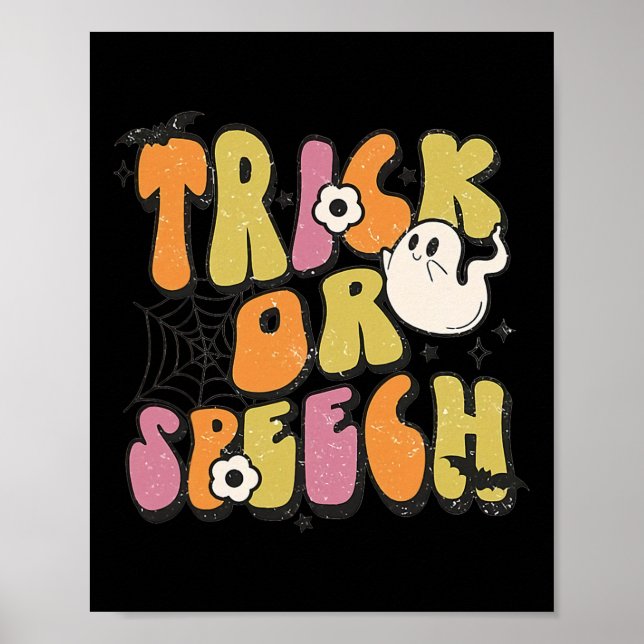 Poster Tricoter Ou Discours Super Halloween Pathologie (Devant)