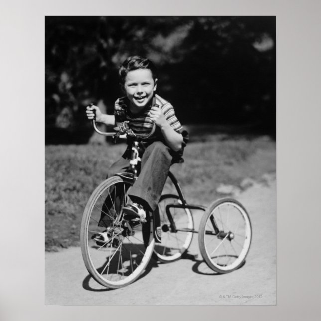 Poster Tricycle pour enfants (Devant)