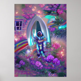 Poster Trier Balls Art - Astronaut