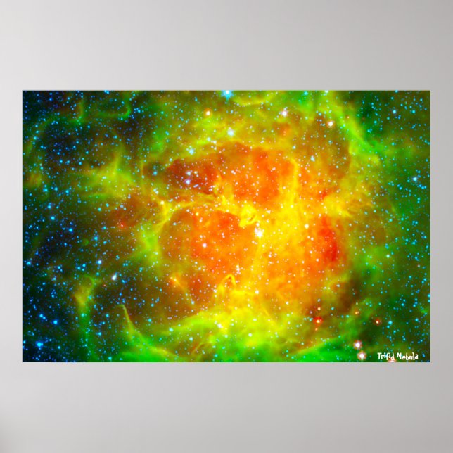 Poster Trifid Nebula (Devant)