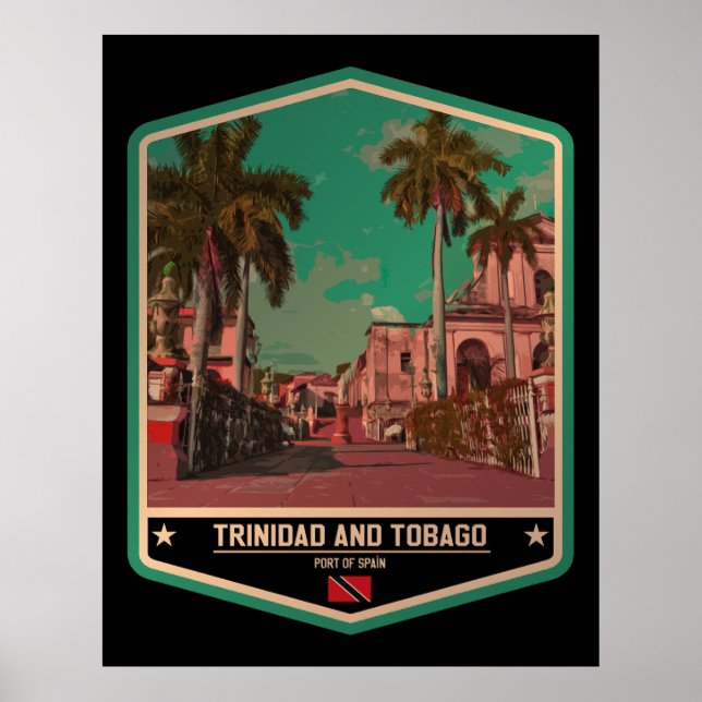 Poster Trinité-et-Tobago (Devant)
