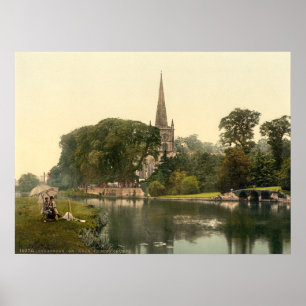 Poster Trinity Church I, Stratford-upon-Avon, Angleterre