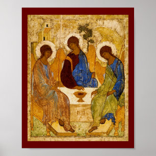 Poster Trinity Rublev à la table