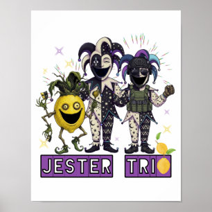 Poster Trio du Club du Fou du Vide