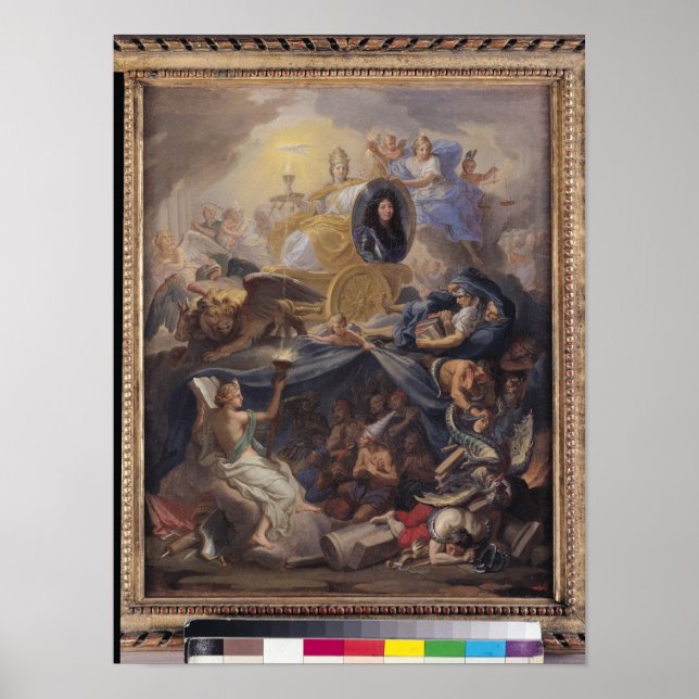 Poster Triomphe de la religion, 1686 (Devant)