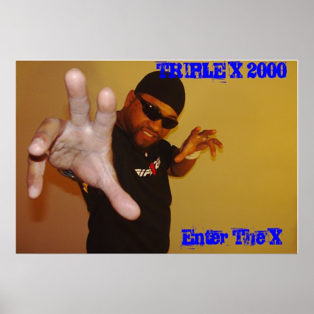Poster Triple X 2000 006, TRIPLE X 2000, Entrez Le X (Devant)
