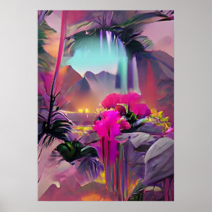 Poster Tripping Balls Art - Places Psychédéliques