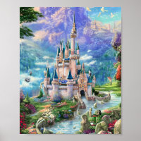 Triptyque de Château Whimsale Ultra Détaillé