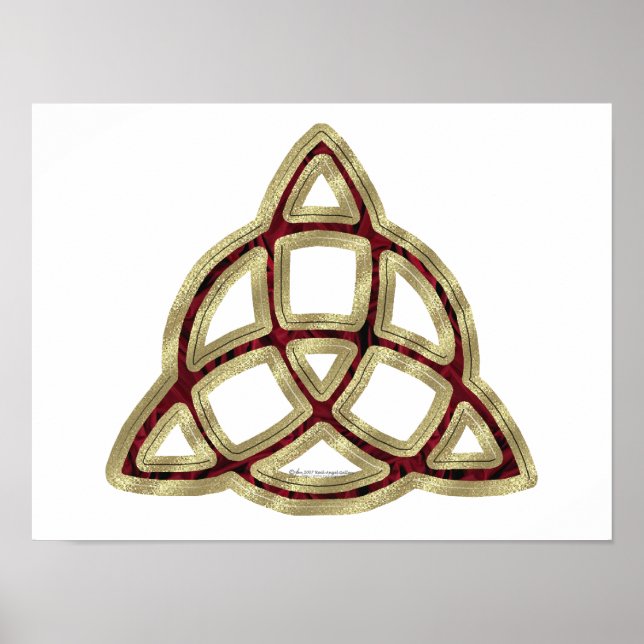 Poster Triquetra (Devant)