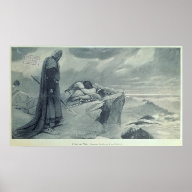 Poster Tristan et Isolda' (Devant)