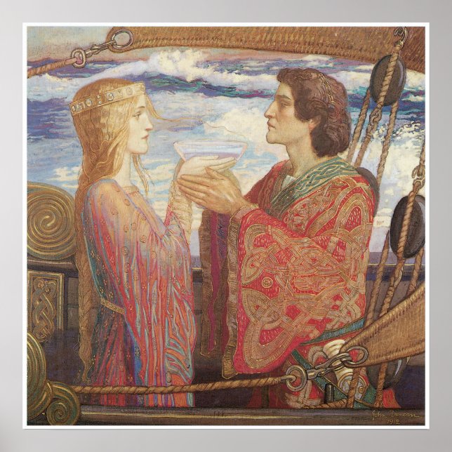 Poster Tristan et Isolde (Devant)