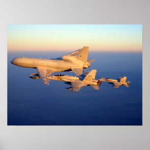 Poster Tristar RAF et Hornet F-18C