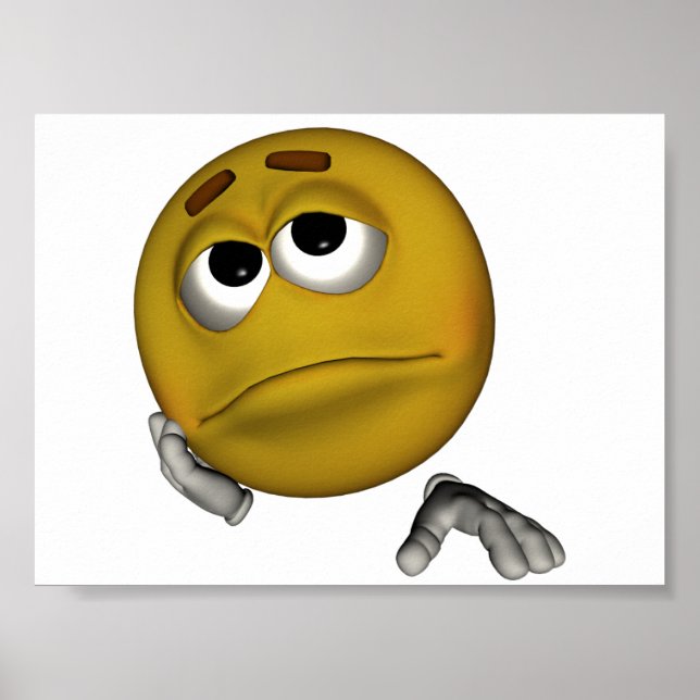 Poster Triste (Devant)