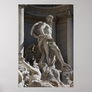 Poster Triton à Trevi
