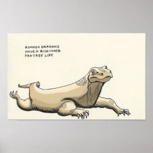 Poster trivia komodo