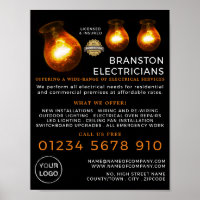 Trois ampoules, Publicité Electricielle