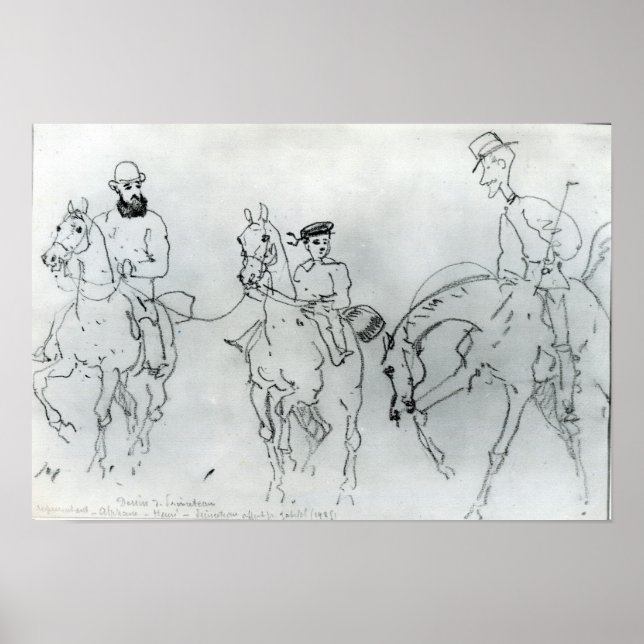 Poster Trois cavaliers (Devant)