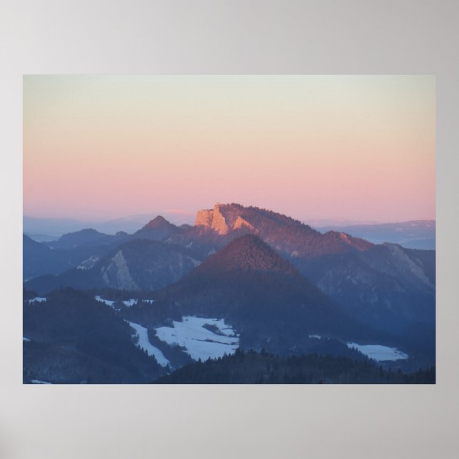 Poster Trois Couronnes Pieniny (Devant)