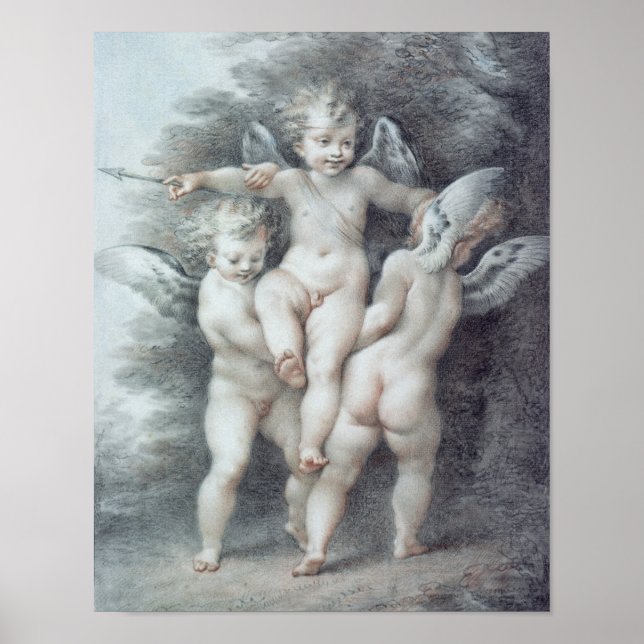 Poster Trois Cupidons (Devant)