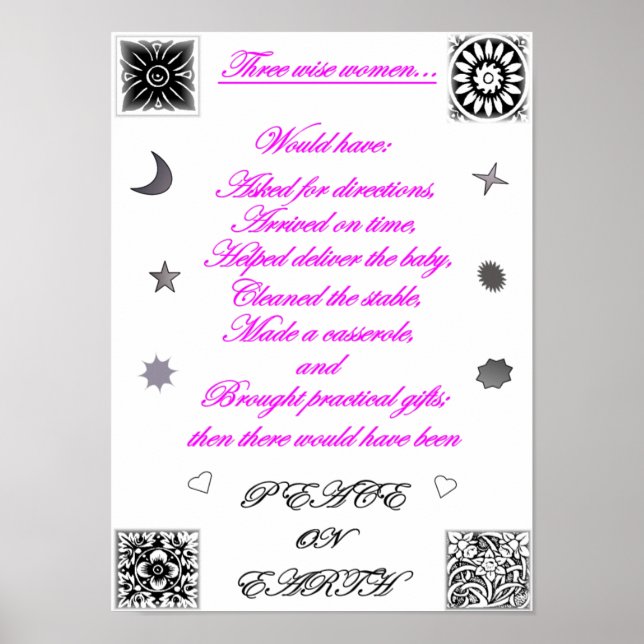 Poster trois femmes sages (Devant)