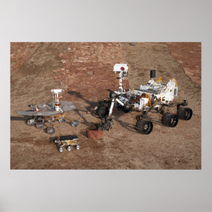 Poster Trois Générations De Rovers Mars.