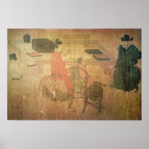 Poster Trois hommes bien lus de Lieou-Li T'ang